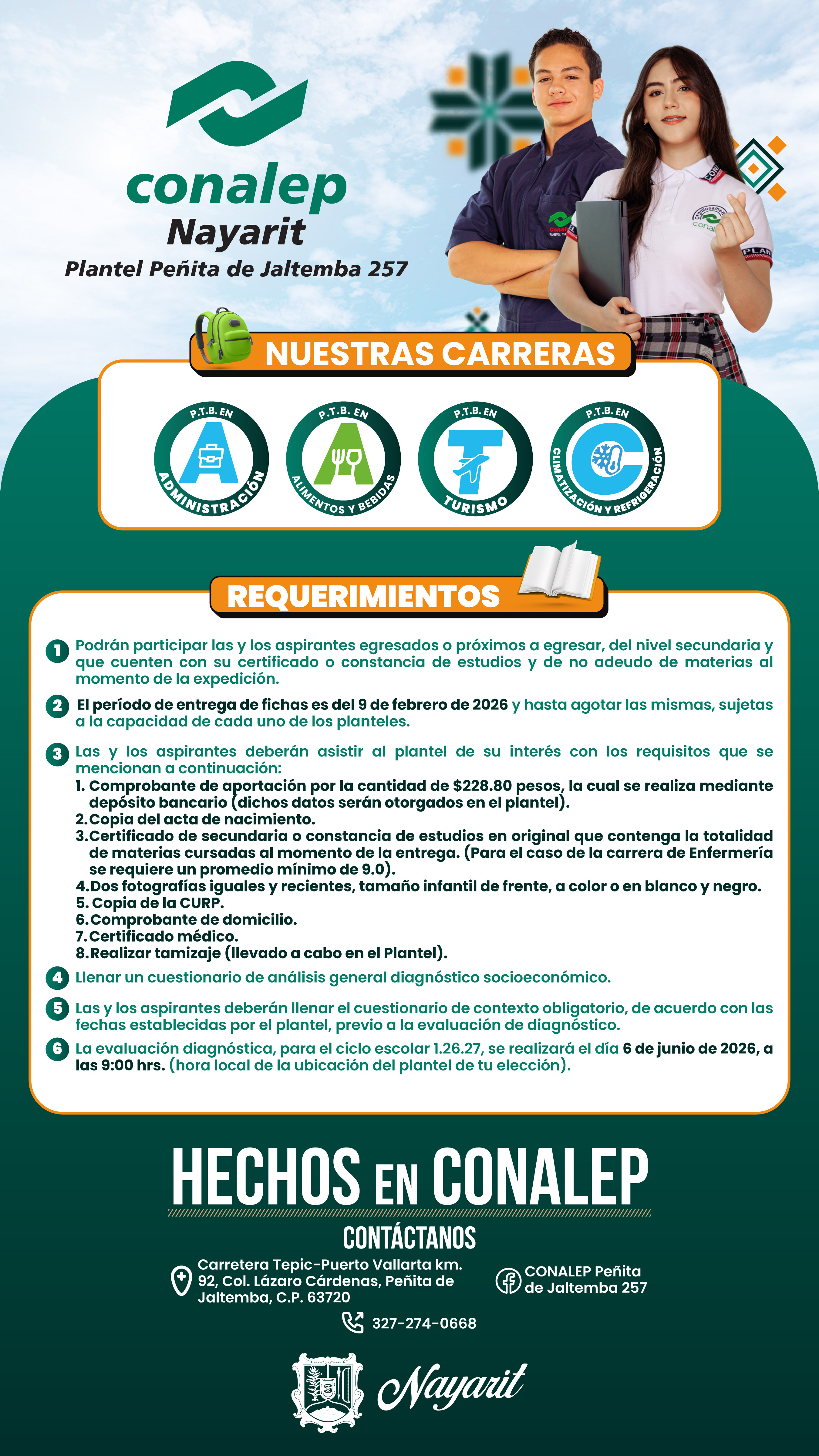 Oferta Educativa Plantel Pe&ntilde;ita de Jaltemba 257